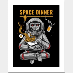 SPACE DINNER Posters and Art